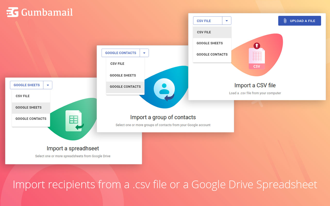 Email Marketing Campaigns in Gmail: Gumbamail截图5