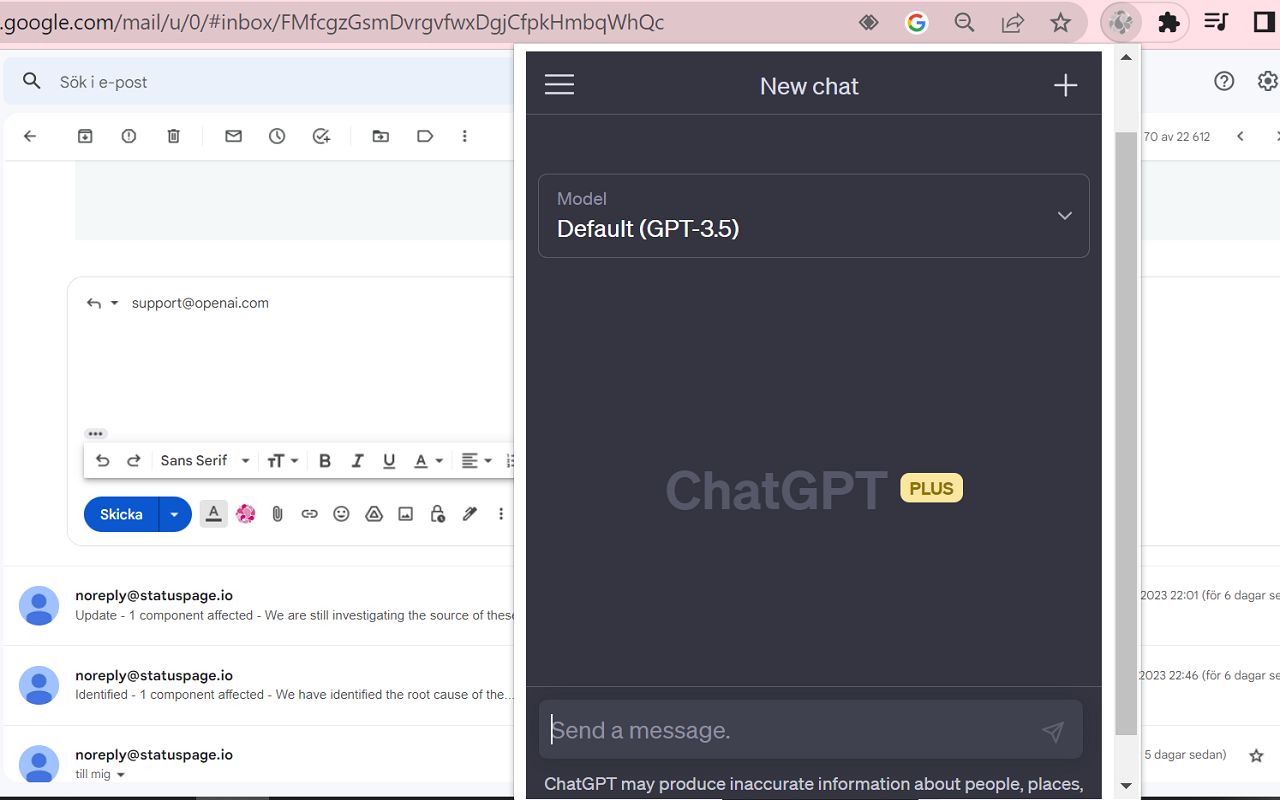 ChatGPT for Google, AI Write Email, LinkedIn, Twitter截图1