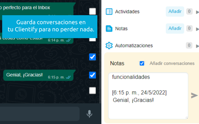 Clientify Whats Connector截图4