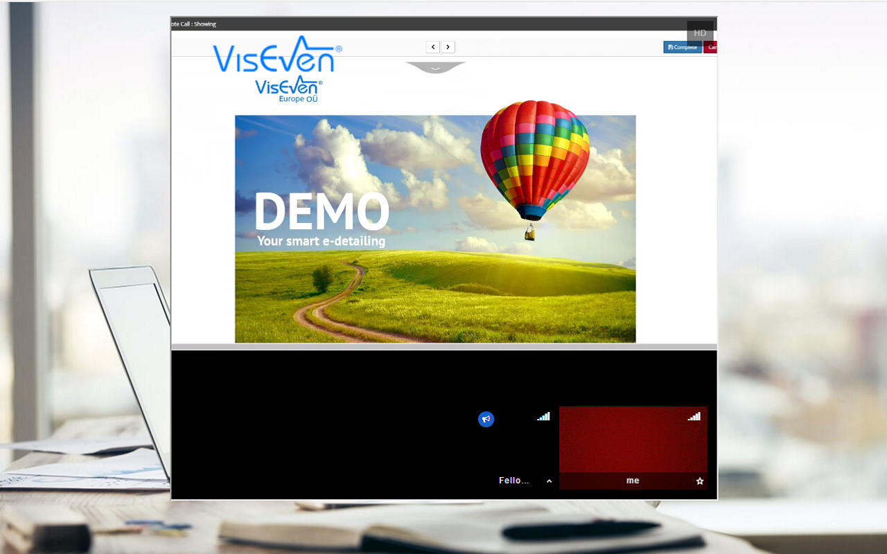 Jitsi Desktop Streamer for meet.viseven.com截图3
