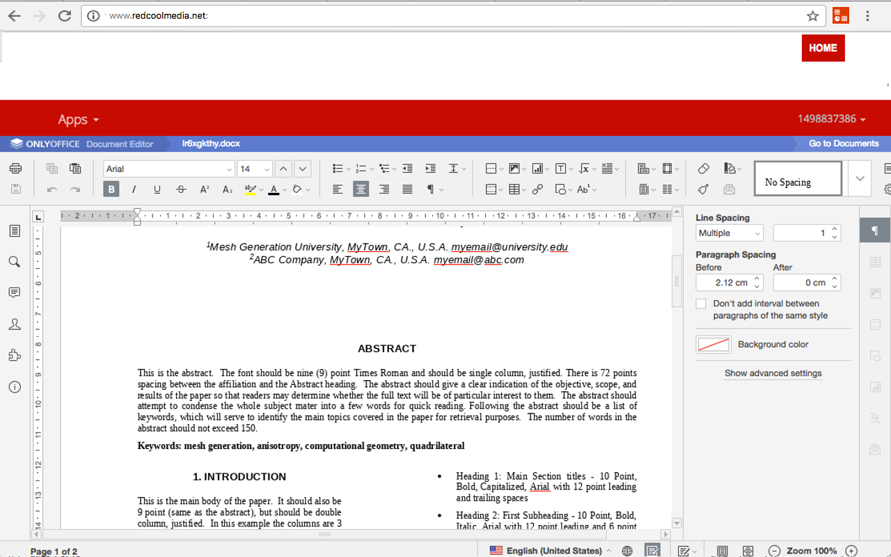 办公室在线 officework 为 xls, doc 和 ppt截图1
