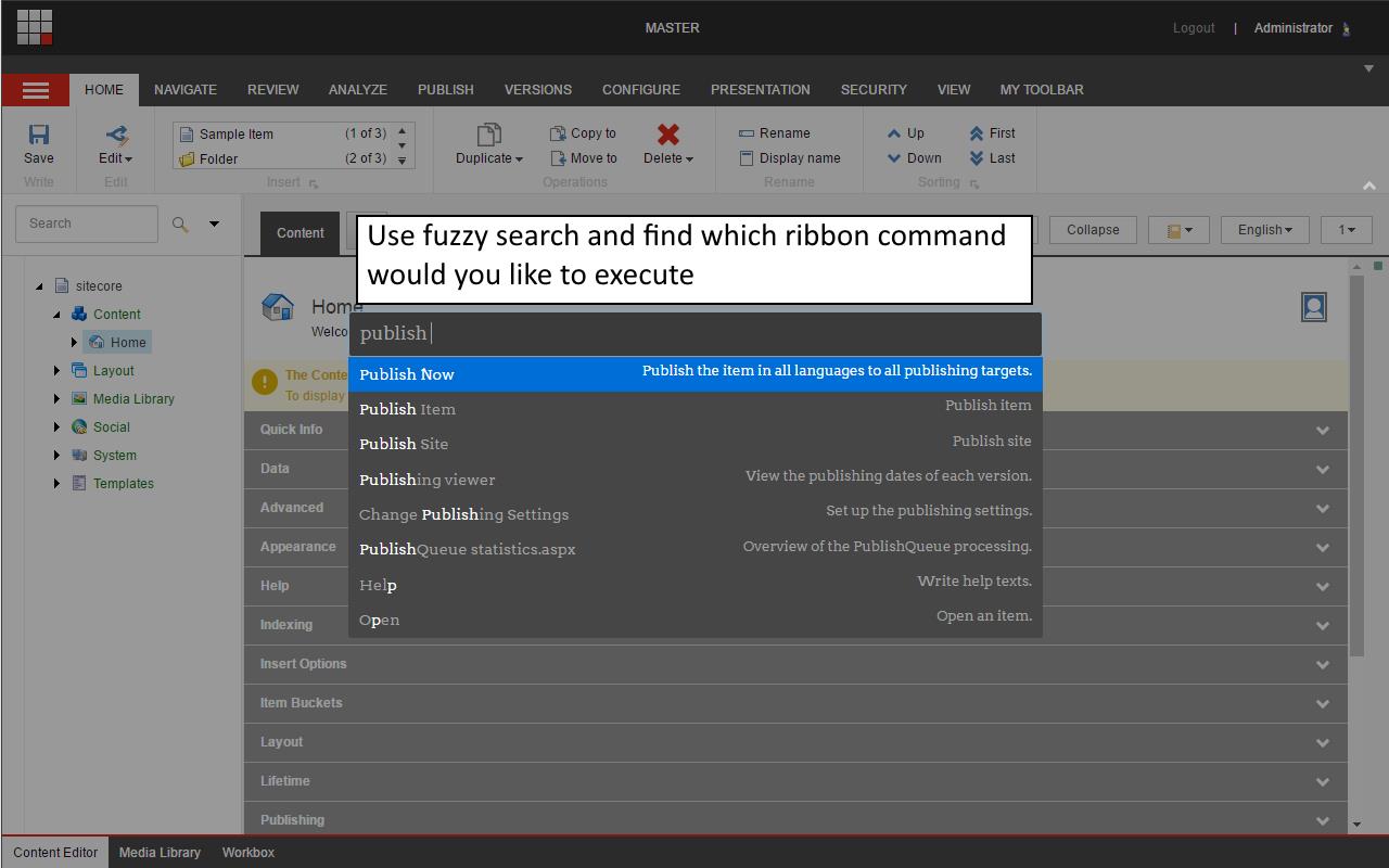 Sitecore Extensions截图2