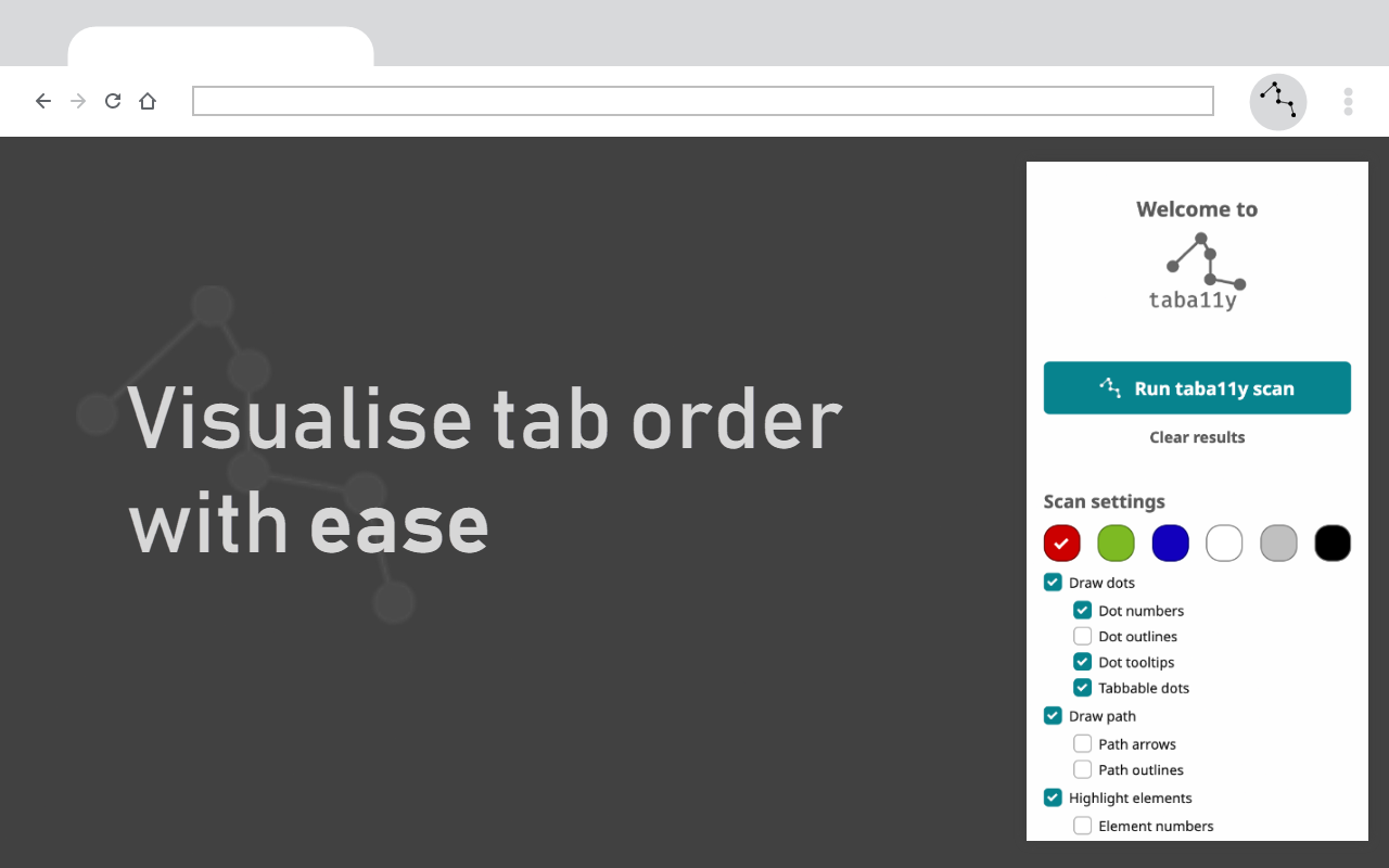 taba11y - Tab order accessibility testing截图1