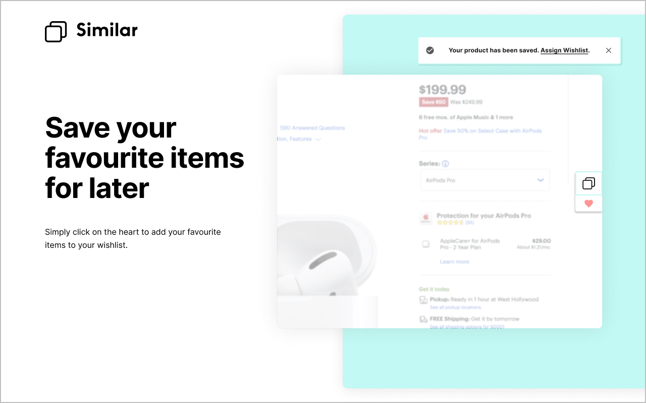 Similar Inc | Shopping Comparison Co-Pilot截图1
