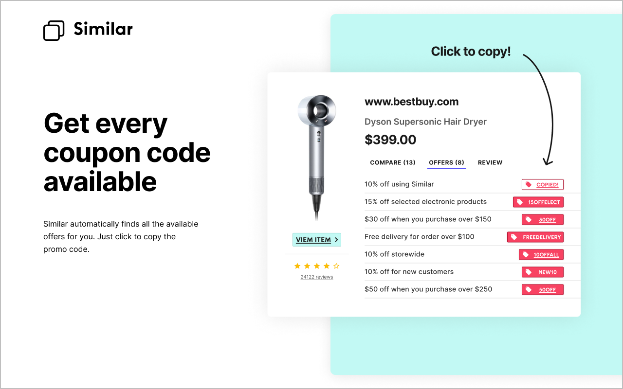 Similar Inc | Shopping Comparison Co-Pilot截图2