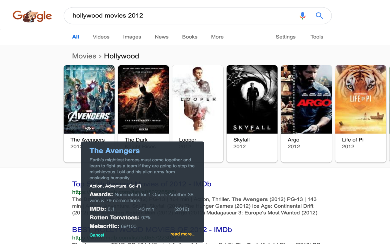 IMDB Ratings截图1