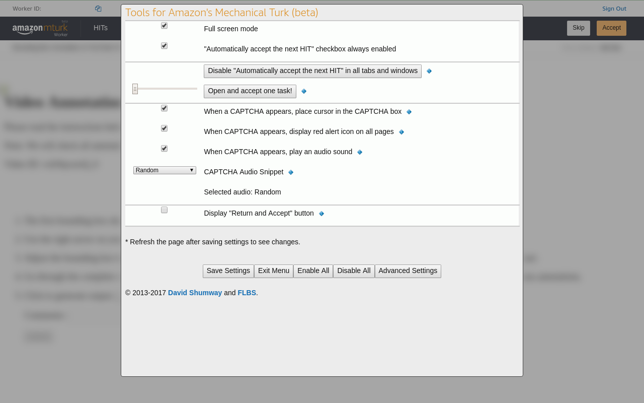 Tools for Amazon's Mechanical Turk截图2