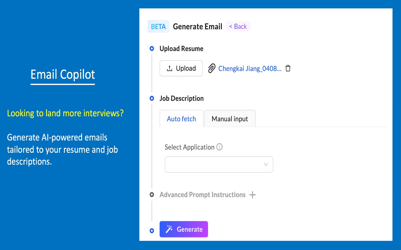 InTouch AI - Email finder & Job tracker截图3