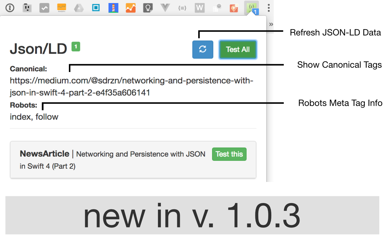 JSON-LD Tester截图2
