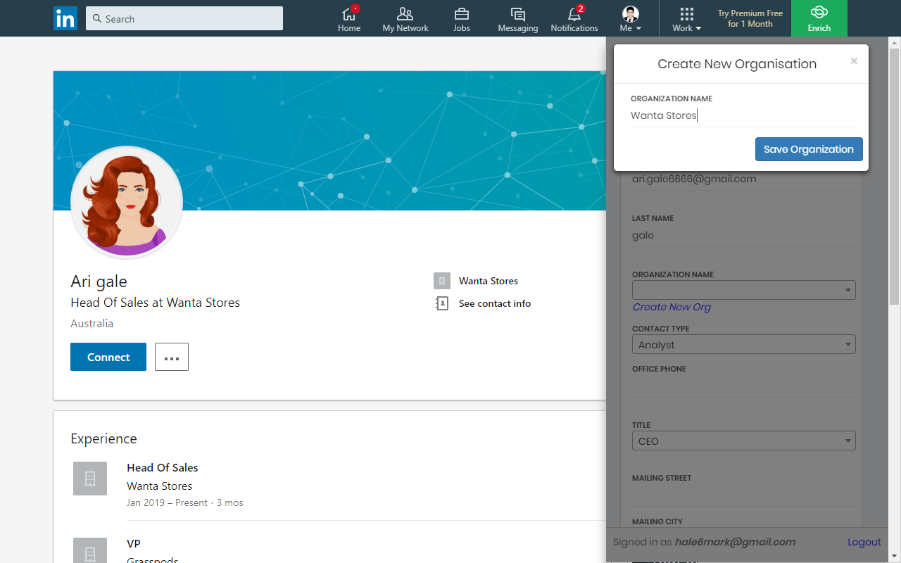 Vtiger Enrich截图2