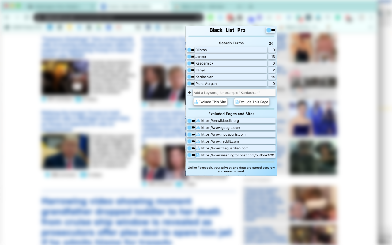 Black List Pro截图1