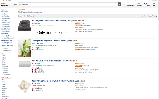 Amazon Prime Search截图2