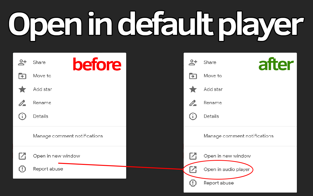Default Player for Google Drive™截图1