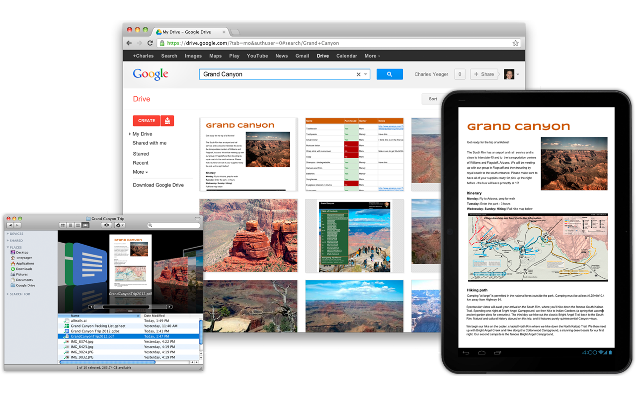 Google 云端硬盘截图2