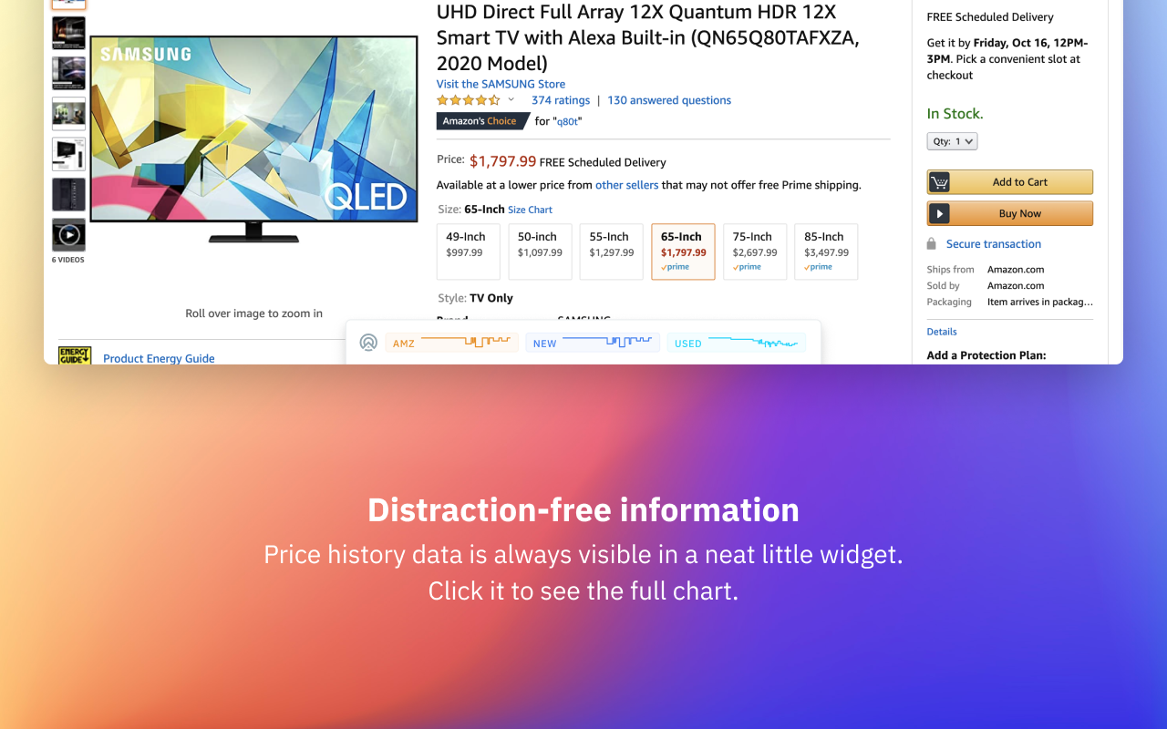 AMZ Radar — Amazon price tracker for shopping截图3