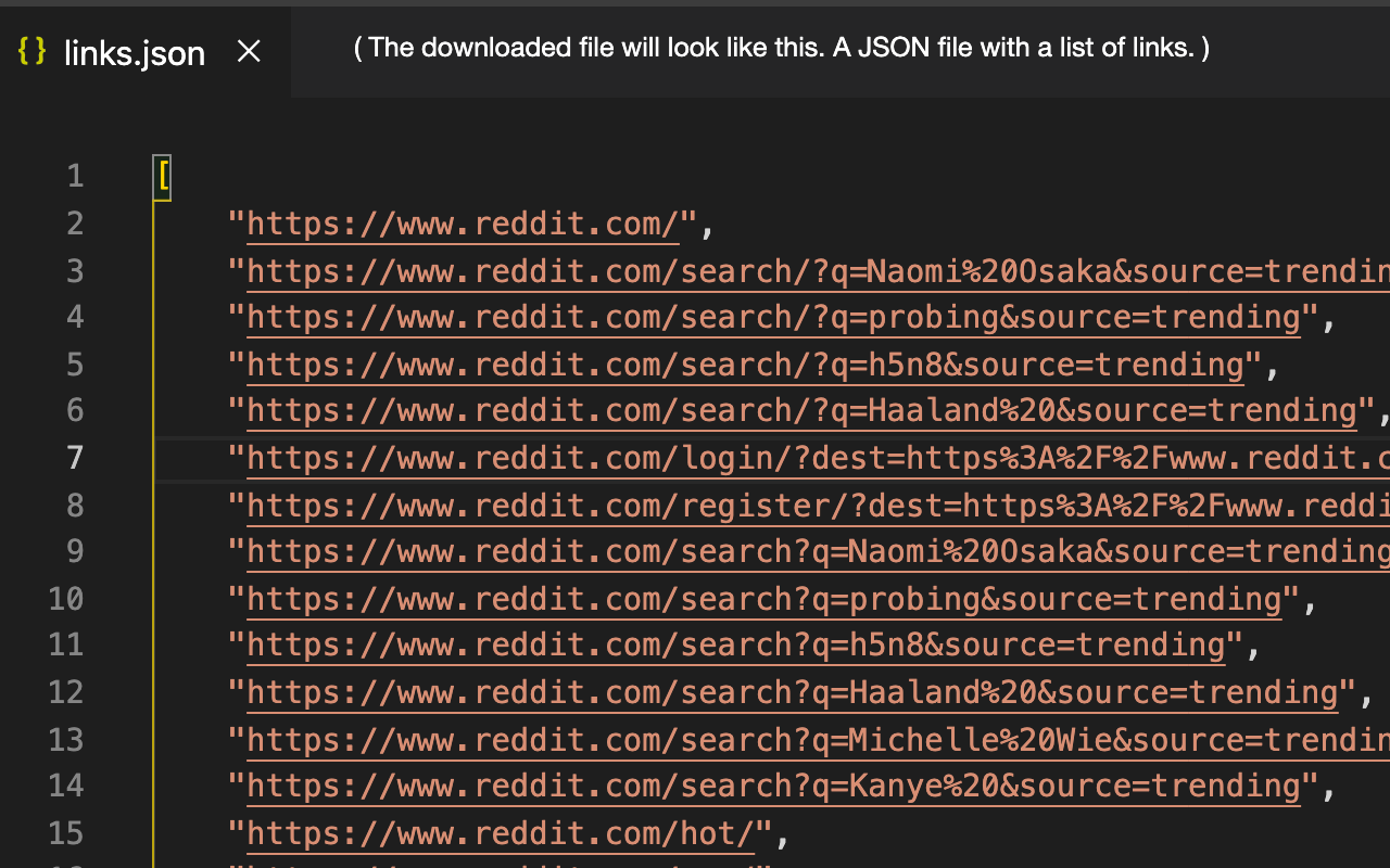 Link Scraper截图1