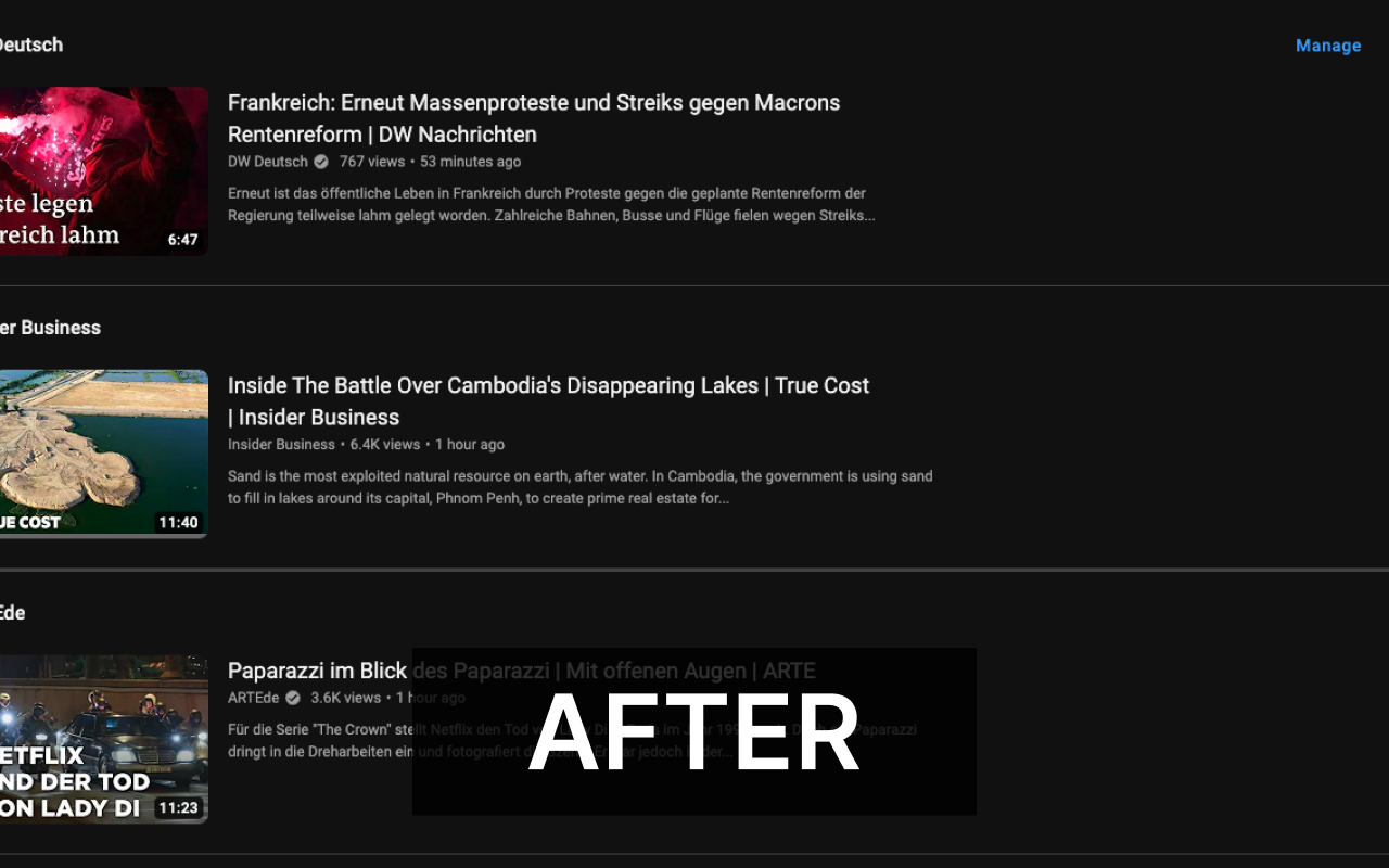 Shorts Remover for YouTube™ Subscriptions截图2