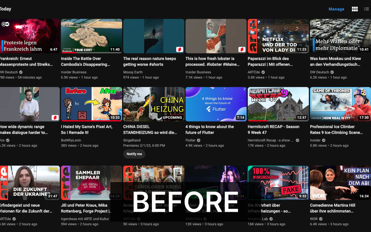 Shorts Remover for YouTube™ Subscriptions截图4