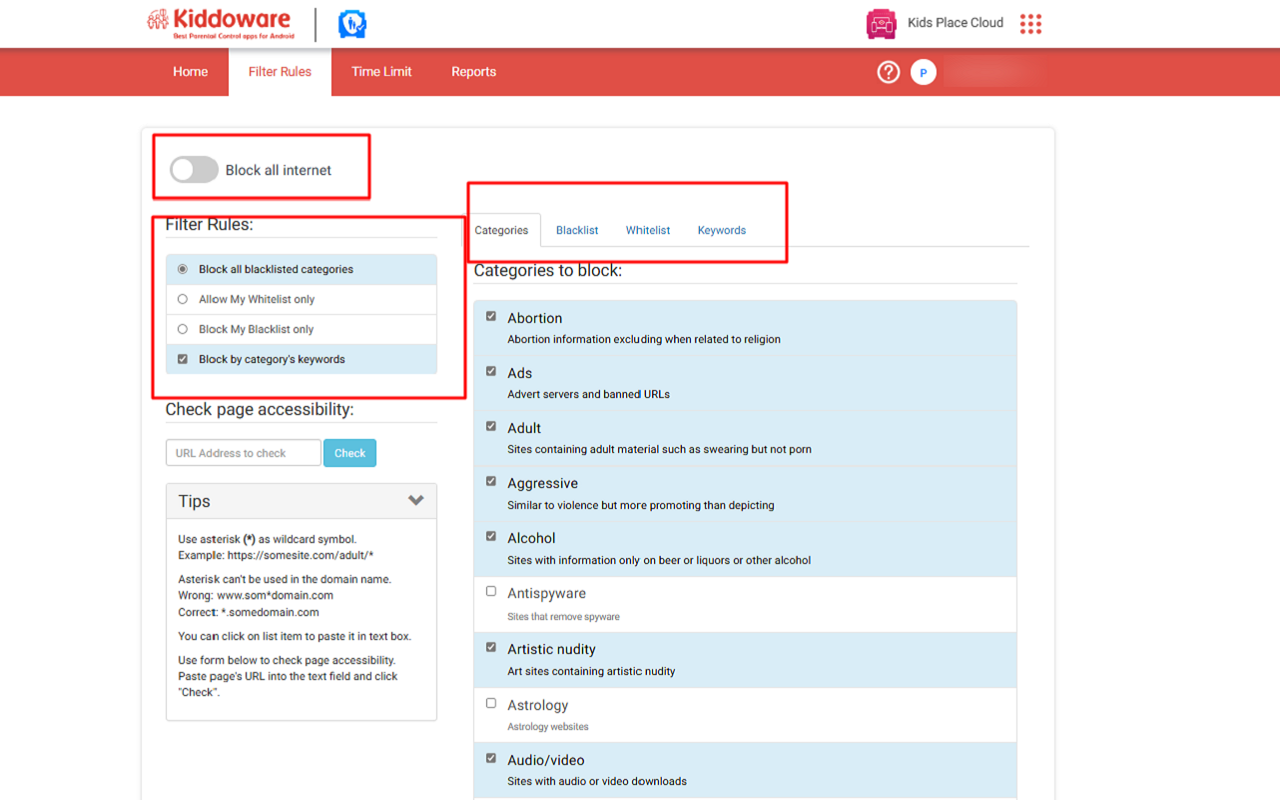 Safe Browser Parental Controls截图4