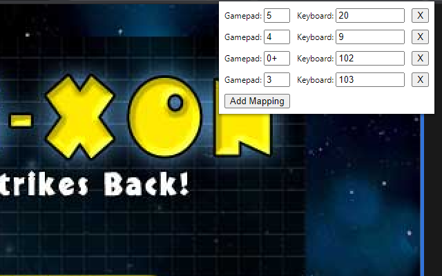Gamepad to Keyboard Mapper截图1