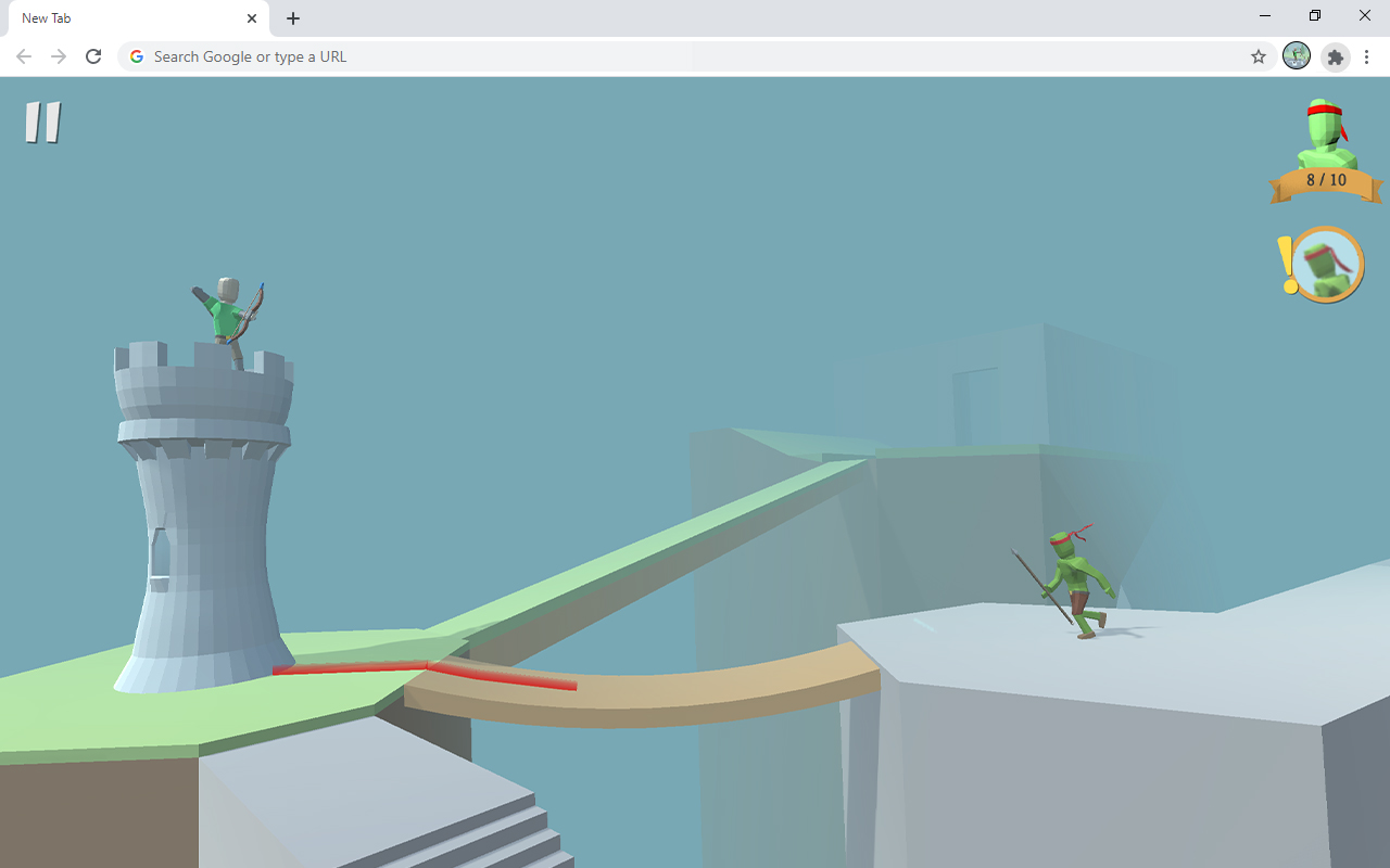 Archery Castle Defense Game截图1