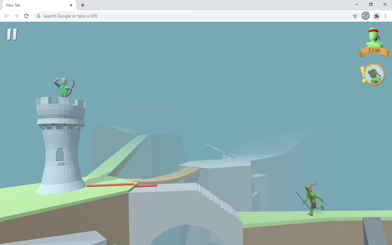 Archery Castle Defense Game截图2