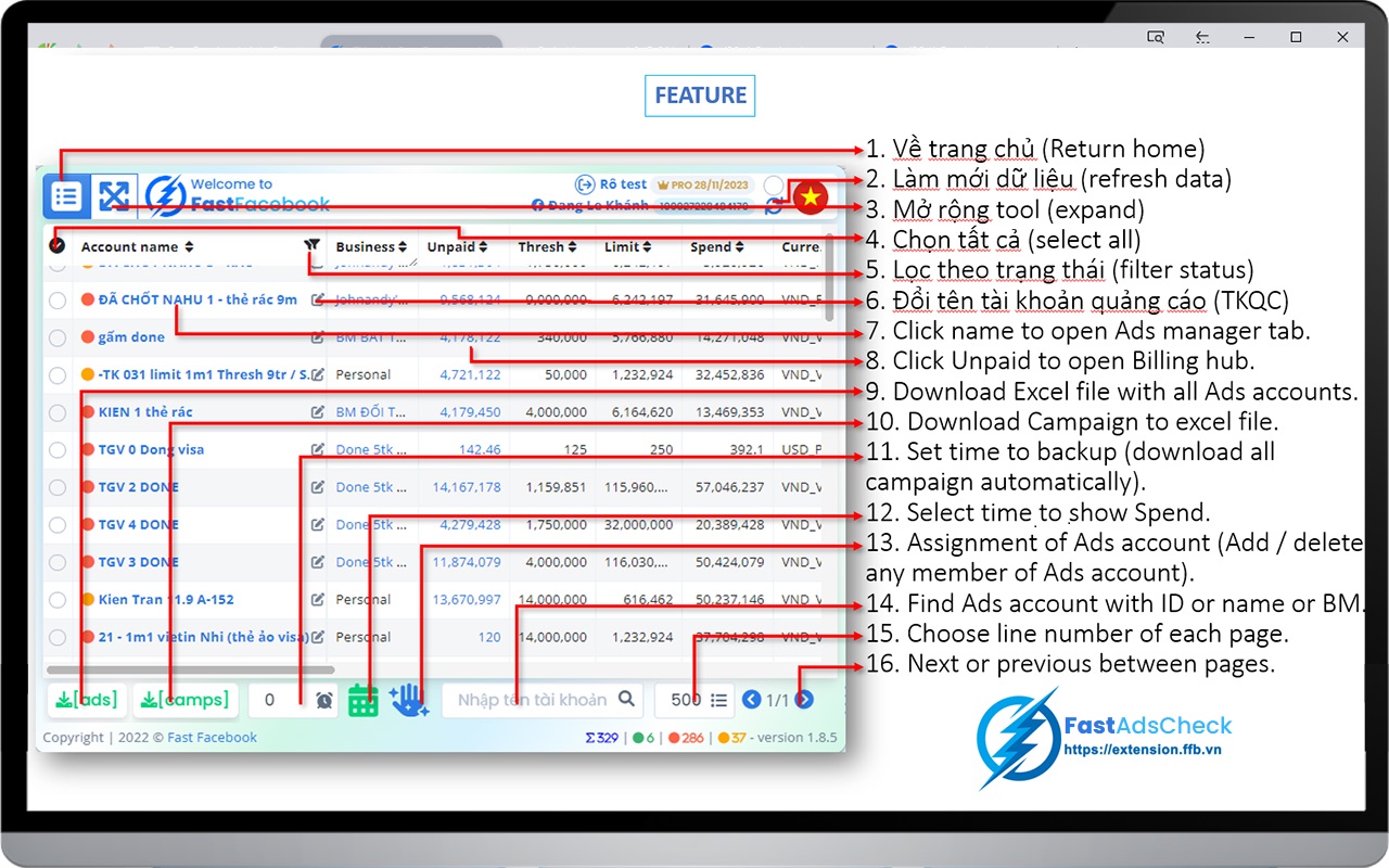 Fast Ads Check by ffb.vn截图5