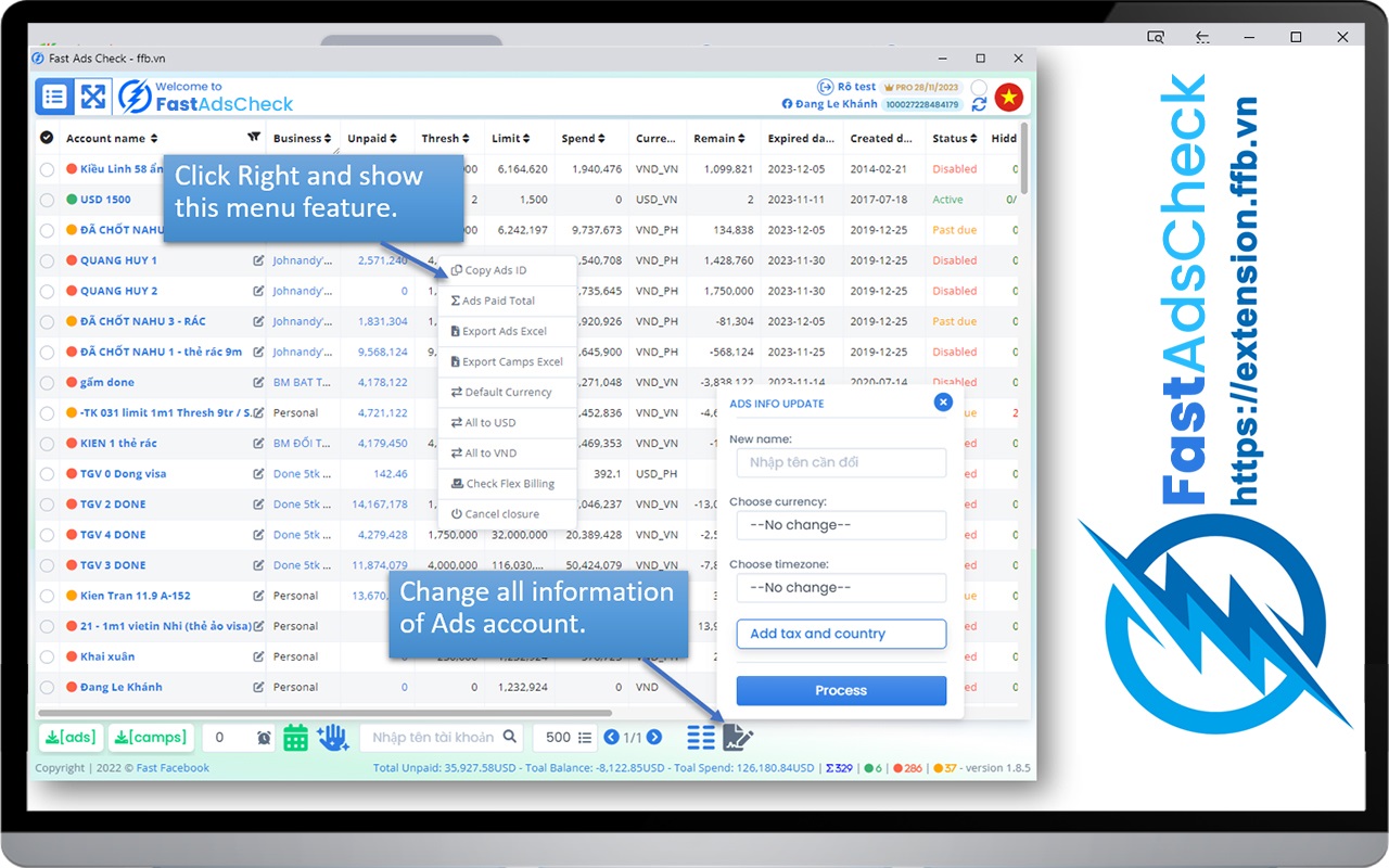 Fast Ads Check by ffb.vn截图6