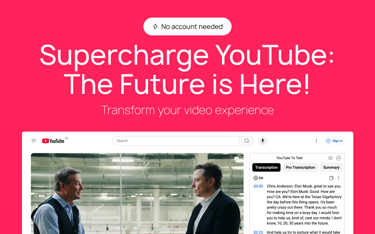 将 Youtube 转为文本截图1