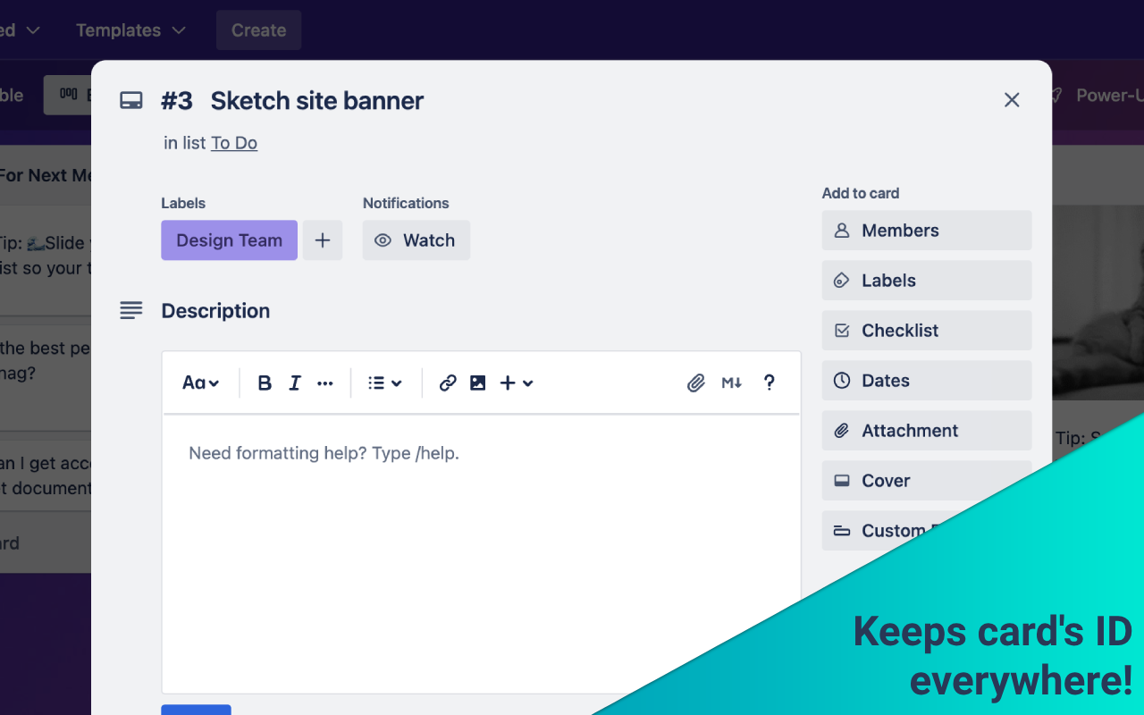 Trello Card IDs截图1