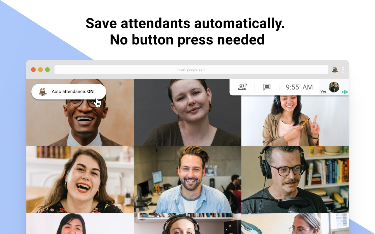 Google Meet Attendance List截图1