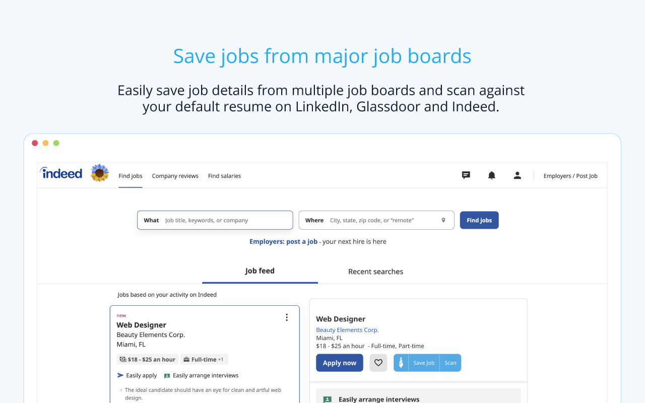Jobscan: Job Search Tracker截图2
