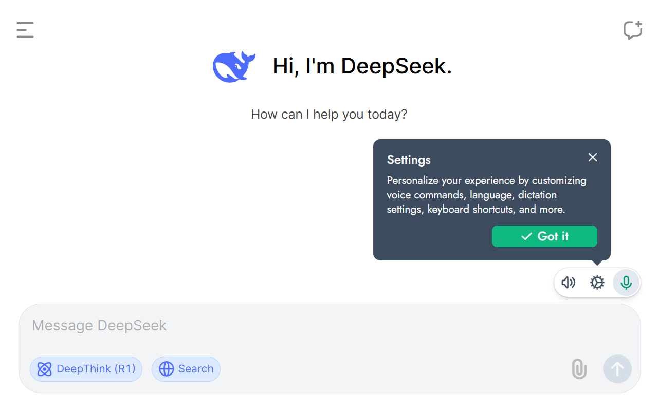 VoiceWave: Voice mode for ChatGPT, DeepSeek, and other AI chatbots截图1