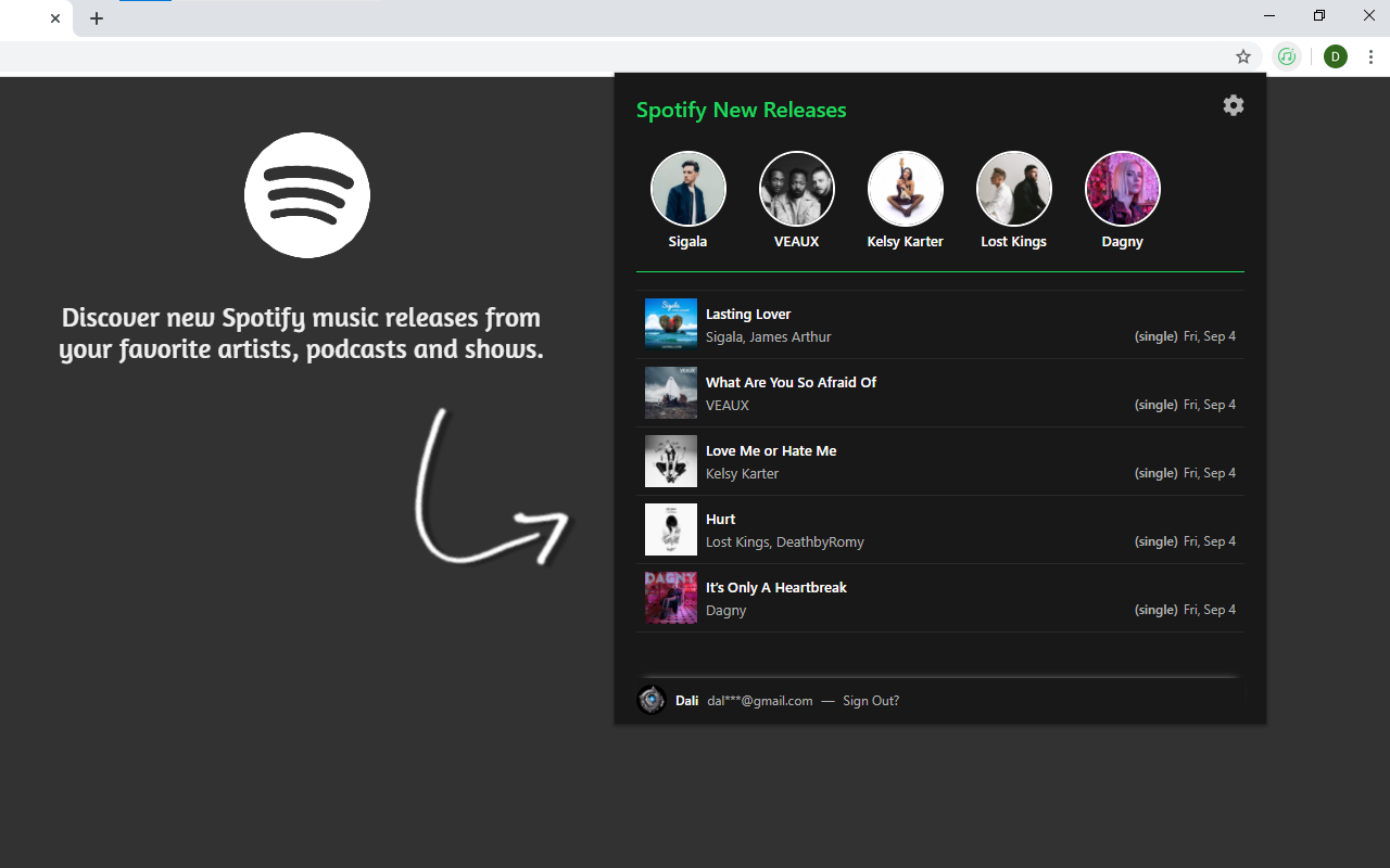 Spotify New Releases截图1
