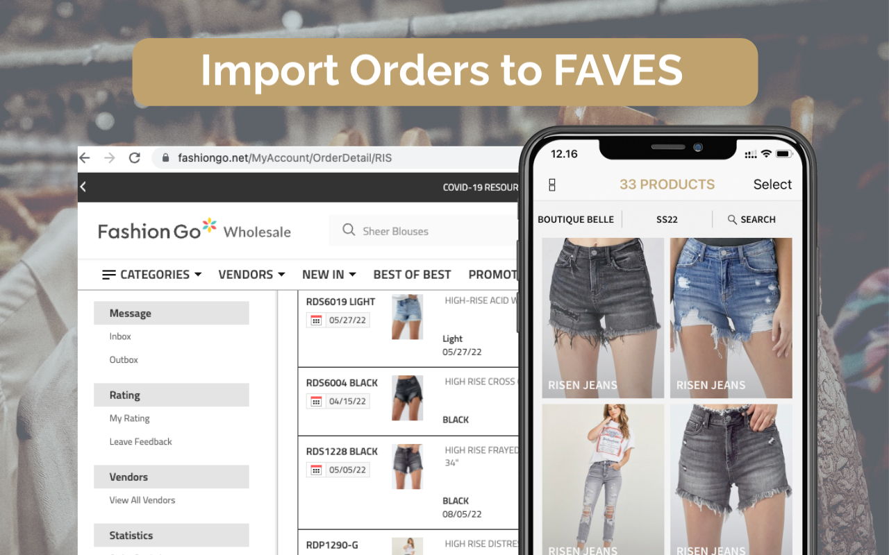 FAVES Buyer Order Importer截图2