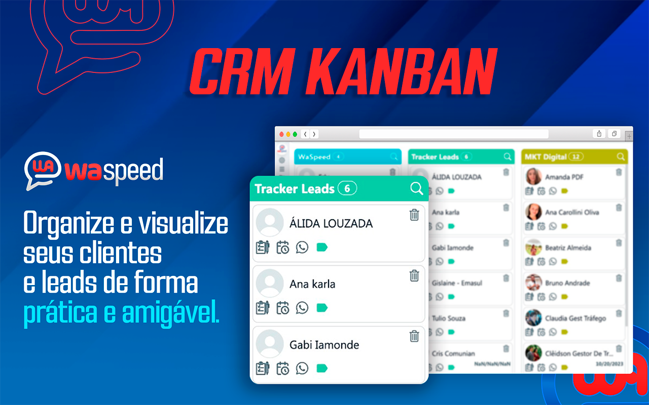 WaSpeed: Superpoderes para o seu WhatsApp, CRM e muito mais截图1