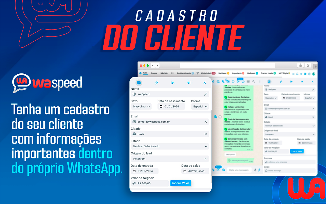WaSpeed: Superpoderes para o seu WhatsApp, CRM e muito mais截图2
