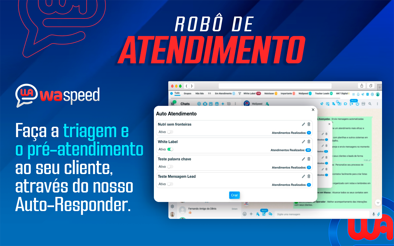 WaSpeed: Superpoderes para o seu WhatsApp, CRM e muito mais截图4