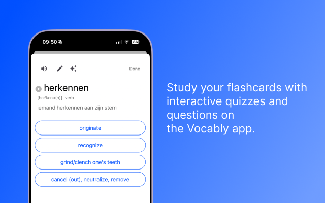 Vocably: Language Flashcards截图4