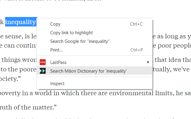 Māori Dictionary Search截图1