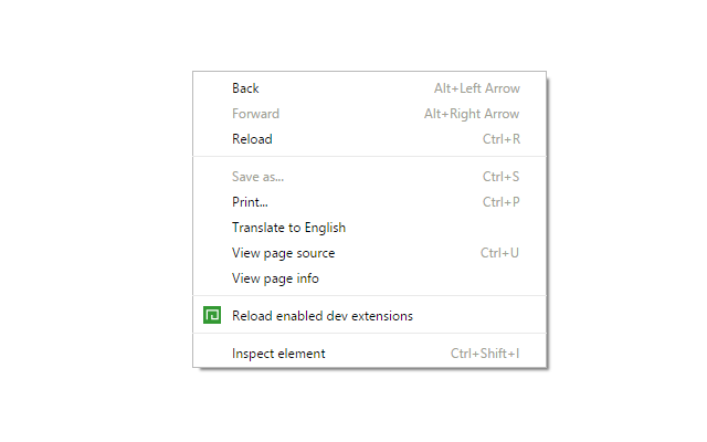Dev extensions reload截图1