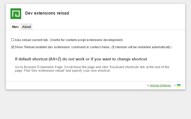 Dev extensions reload截图2