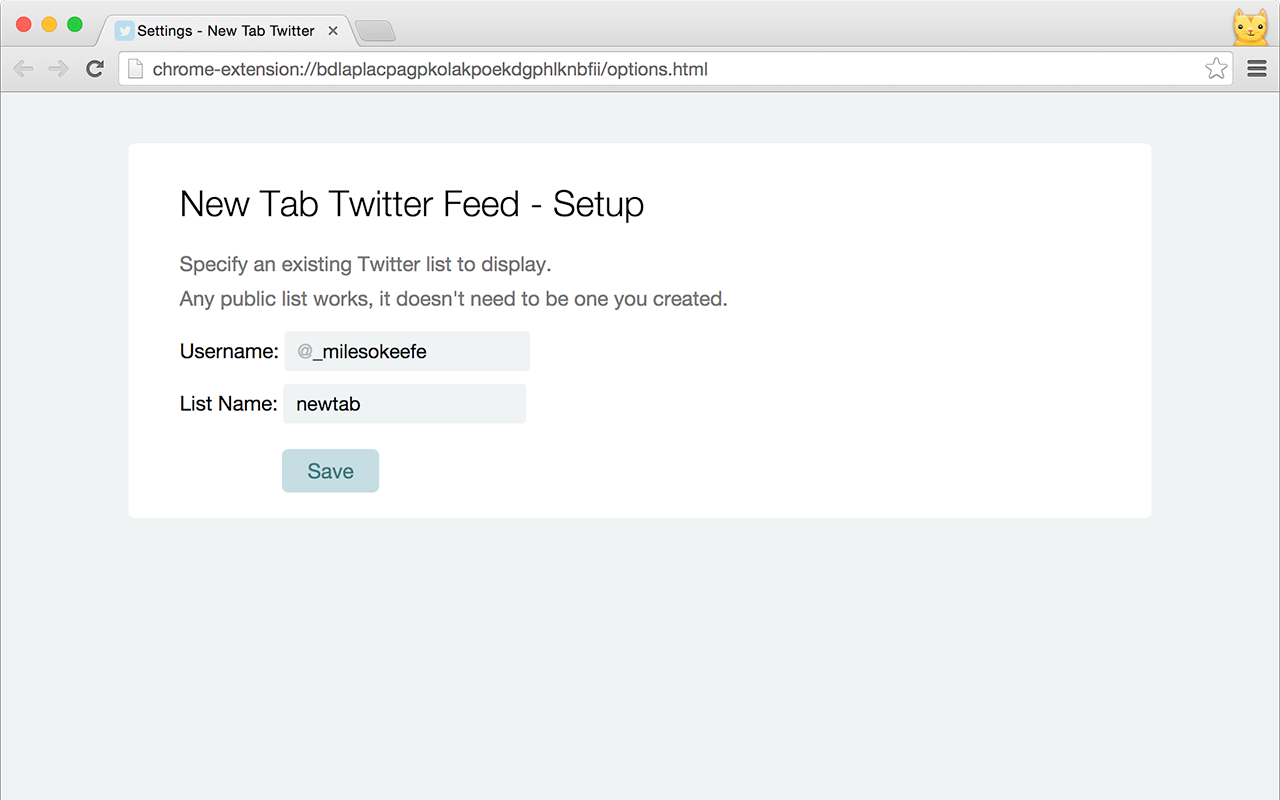 New Tab Twitter截图1