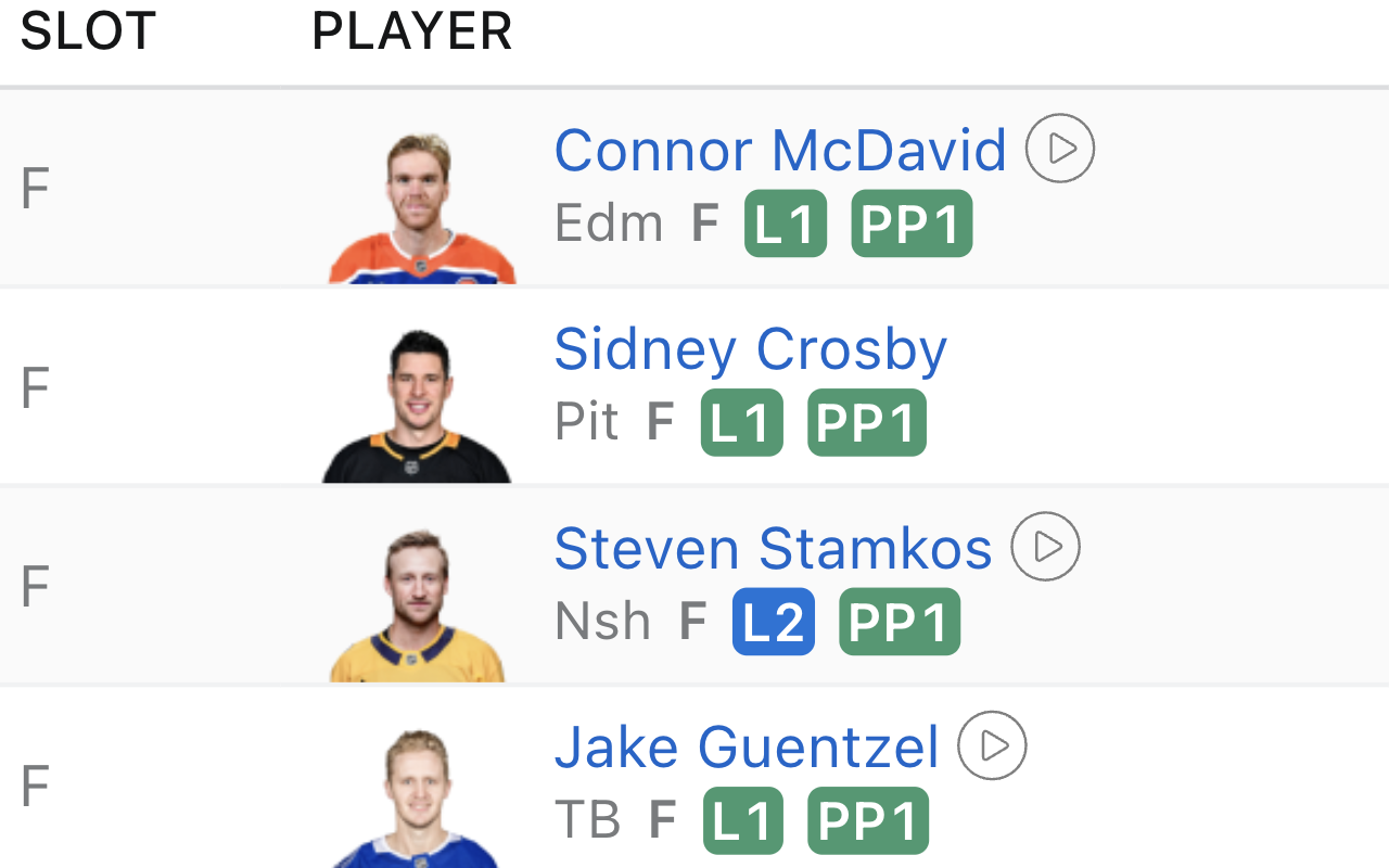 Fantasy Hockey Lines截图4