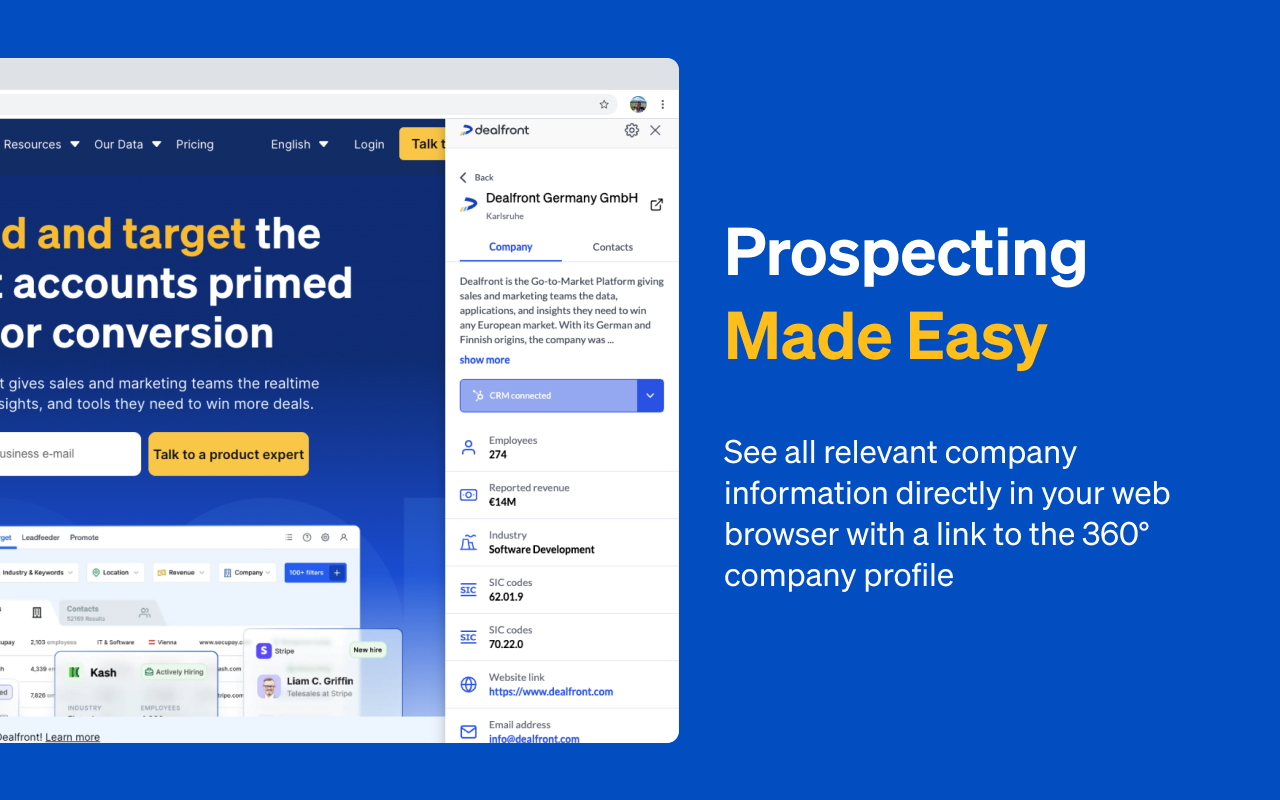 Dealfront Connect截图1