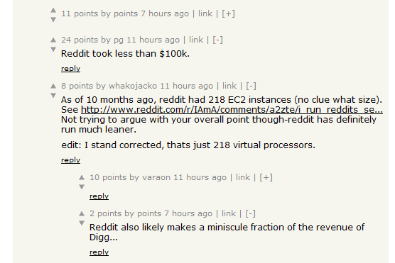Hacker News Collapse截图1