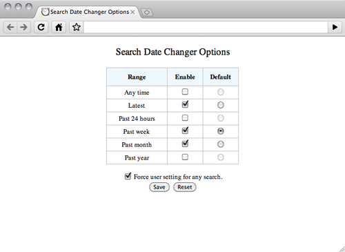 Search Date Changer截图1