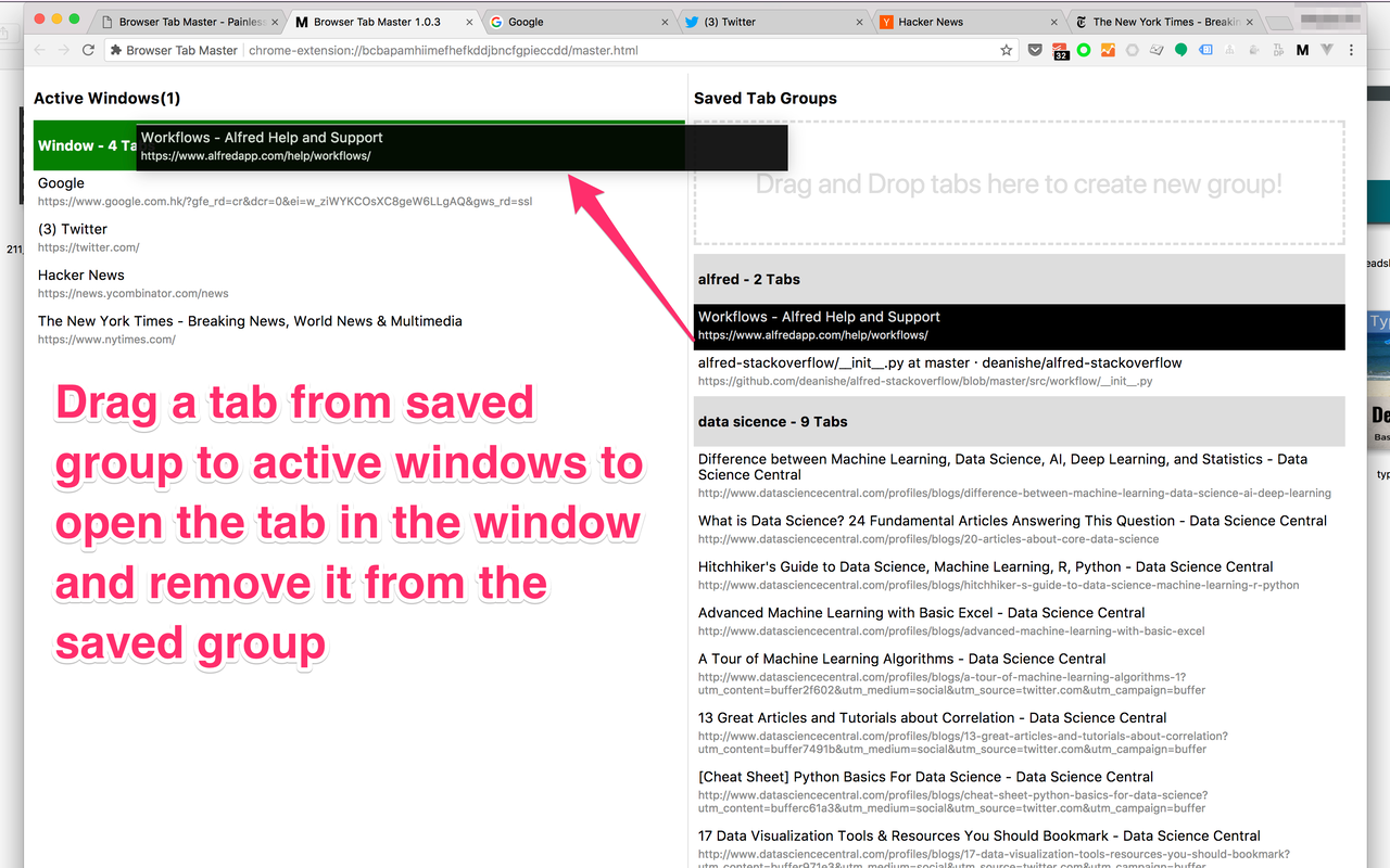 Browser Tab Master截图1