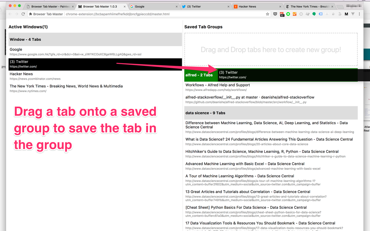 Browser Tab Master截图2