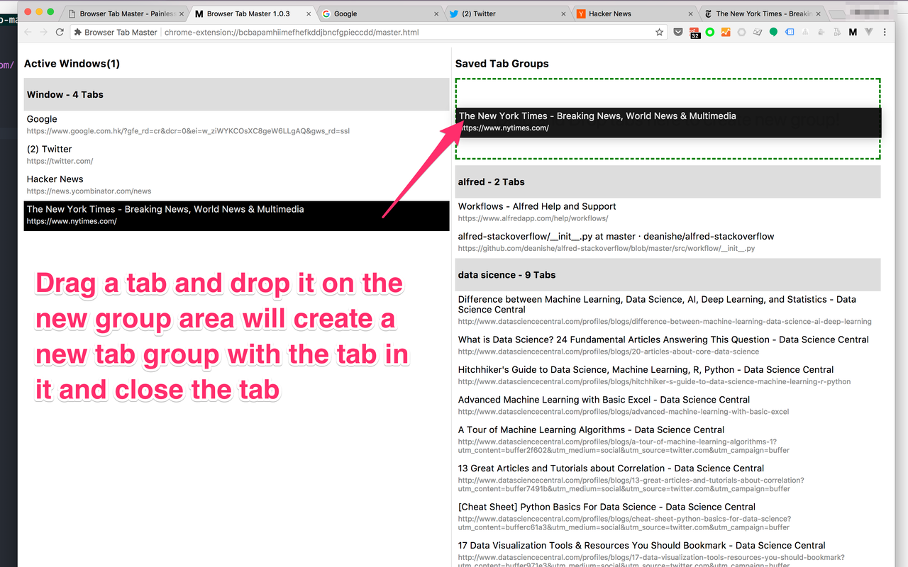 Browser Tab Master截图3
